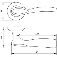 Ручка Ferre R20.005 MACC (кофе)