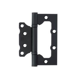 Петля накладная VETTORE FLUSH 125×75×2.5mm MBP (Чёрный матовый)