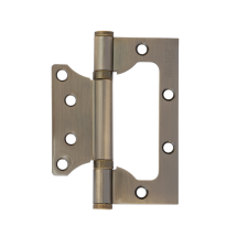 Петля накладная VЕTTORE FLUSH 125×75×2.5mm AB (Бронза)