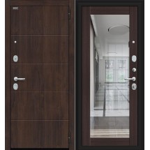 Металлическая входная дверь Флэт Kale Almon 28/Wenge Veralinga
