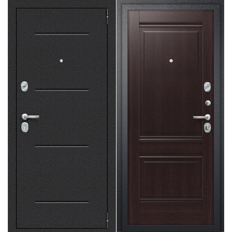 Porta R 104.К42 Букле Черный/Wenge Veralinga