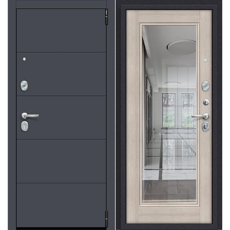 Porta R 4.П61 Graphite Pro/Cappuccino Veralinga