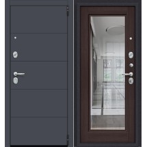 Металлическая входная дверь Porta R 4.П61 Graphite Pro/Wenge Veralinga