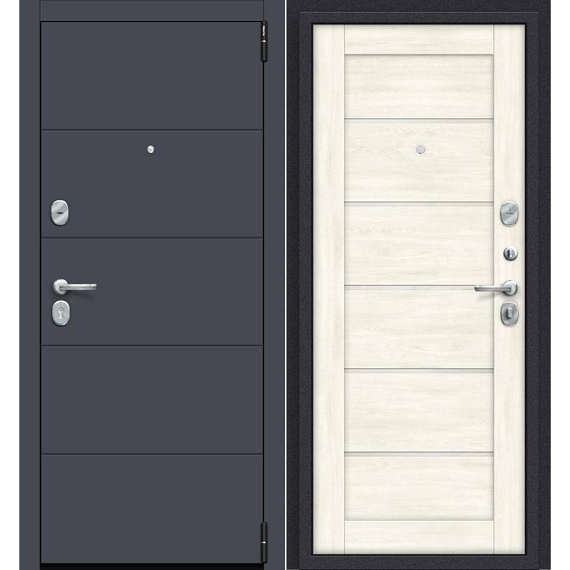Porta S 4.Л22 Graphite Pro/Nordic Oak