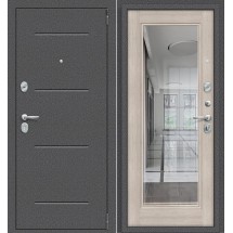 Металлическая входная дверь Porta R 104.П61 Антик Серебро/Cappuccino Veralinga