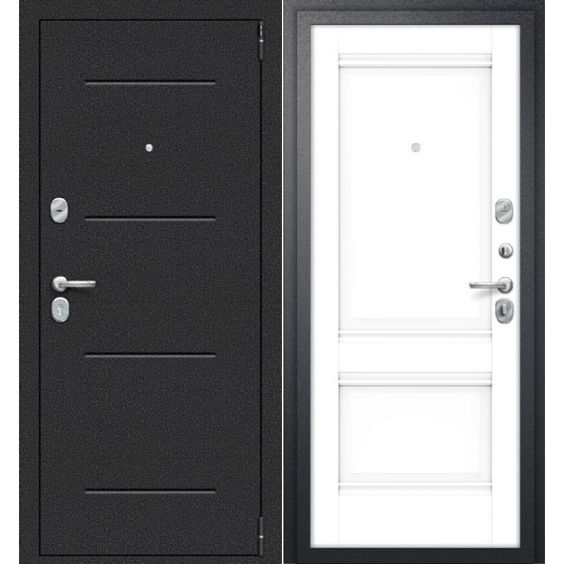 Porta R 104.К42 Букле Черный/Snow Veralinga