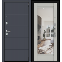 Металлическая входная дверь Porta R 4.К41 Graphite Pro/Nardo Grey