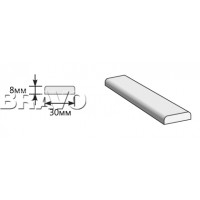 Притворная планка эко-шпон 2000*30*8