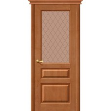 Межкомнатная дверь Массив М5 Т-05 (Светлый Лак)