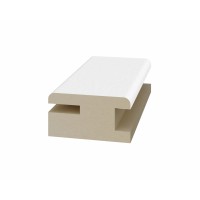 Адаптер добора телескоп. 38*20*2070мм. Белый снежный