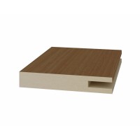 Добор телескоп. 1 паз 60*10*2070мм. Орех NL