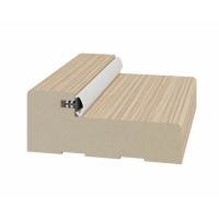 Стойка порога с уплотнителем 65*26*2070мм. Дуб беленый FL