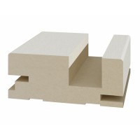 Перекладина для "дверь-книжка" 80*32*2070мм. Бежевый