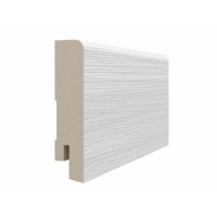 Плинтус 70*16*2070мм. Ясень серебристый FL