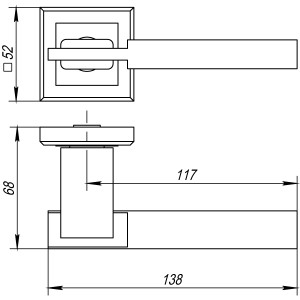 CITY K.QL52 ABG-6 зеленая бронза