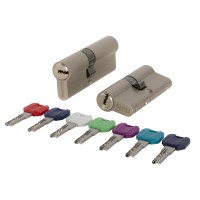 Цилиндровый механизм MaxPro7000Key60mm(25+10+25) SN никель 7key