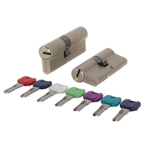 Цилиндровый механизм MaxPro7000Key65mm(25+10+30) SN никель 7key