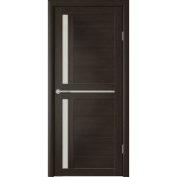Кельн Эко-шпон, цвет темный кипарис, стекло мателюкс, размер 90*220 см.