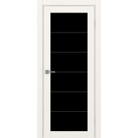 Турин 501АСС.2, цвет Бежевый молдинг алюм.чёрн стекло LACчерный, размер 80*200 см.