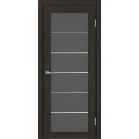 Турин 501.2 АСС молдинг SC, цвет венге FL, заполнение Графит матовое, размер 200*80 см.