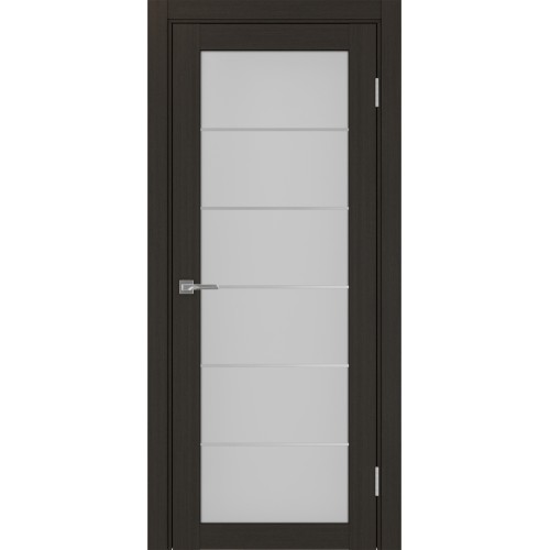 Турин 501АСС.2, цвет Венге FL, молдинг алюм.хром стекло Мателюкс, размер 80*200 см.