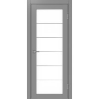 Турин 501.2 АСС молдинг SC, цвет серый, заполнение LACбелый, размер 200*80 см.