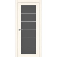 Турин 501.2 АСС молдинг SC, цвет ясень светлый, заполнение Графит матовое, размер 200*80 см.