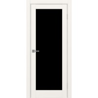 Турин 501.2, цвет Бежевый стекло LACчерный, размер 80*200 см.