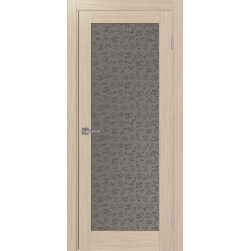 Турин 501.2, цвет Дуб беленый FL стекло Дали бронзовое, размер 80*200 см.