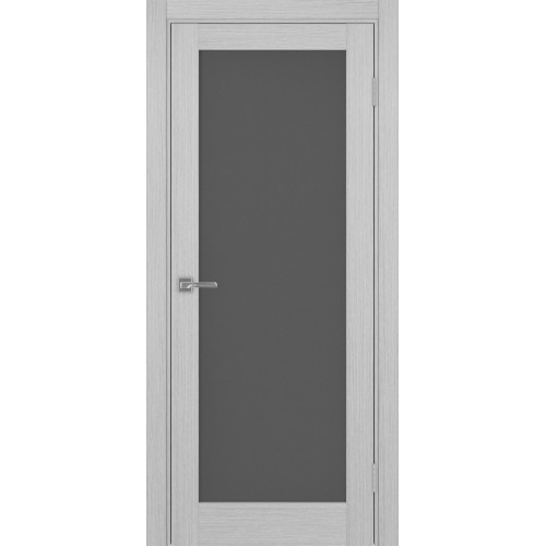 Турин 501.2, цвет Дуб Серый FL стекло Графит матовое, размер 80*200 см.