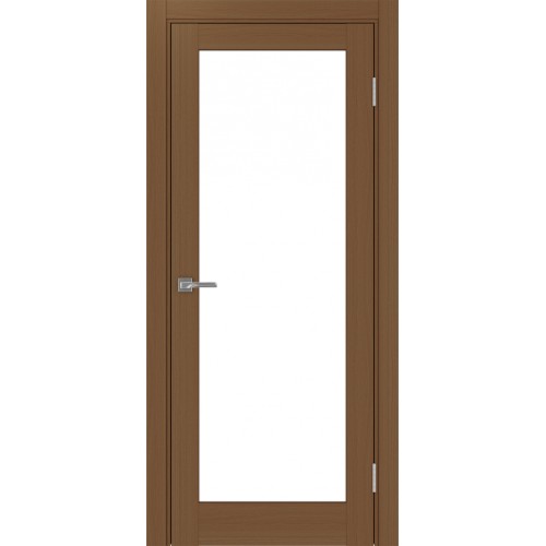 Турин 501.2, цвет Орех NL стекло LACбелый, размер 80*200 см.