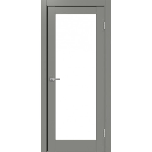 Турин 501.2, цвет Серый стекло LACбелый, размер 80*200 см.