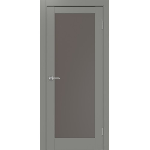 Турин 501.2, цвет Серый стекло Бронза матовое, размер 80*200 см.