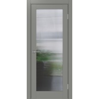 Турин 501.2, цвет Серый стекло Мору, размер 80*200 см.