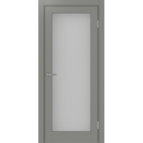 Турин 501.2, цвет Серый стекло Пунта бесцветное, размер 80*200 см.