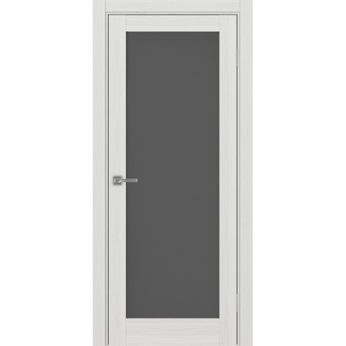 Турин 501.2, цвет Ясень серебристый стекло Графит матовое, размер 80*200 см.