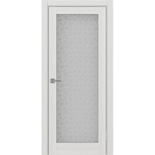 Турин 501.2, цвет Ясень серебристый стекло Дали бесцветное, размер 80*200 см.