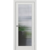 Турин 501.2, цвет Ясень серебристый стекло Мору, размер 80*200 см.