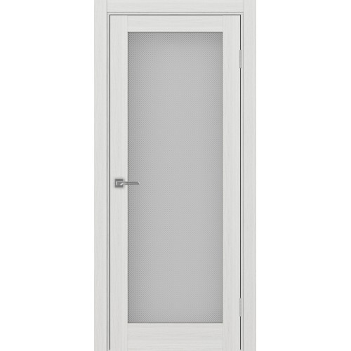 Турин 501.2, цвет Ясень серебристый стекло Пунта бесцветное, размер 80*200 см.