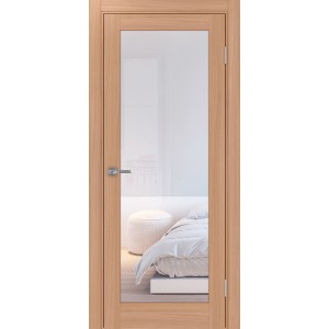 Турин 501.2, цвет ясень тёмный, стекло Прозрачное, размер 80*200 см.