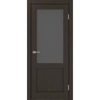 Турин 502.21, цвет венге FL, стекло Графит матовое, размер 80*200 см.