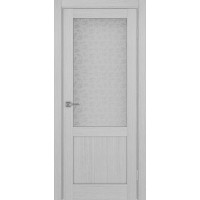 Турин 502.21, цвет Дуб Серый FL стекло Дали бесцветное, размер 80*200 см.