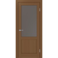 Турин 502.21, цвет орех NL, стекло Бронза матовое, размер 80*200 см.