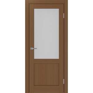 Турин 502.21, цвет орех NL, стекло Мателюкс, размер 80*200 см.