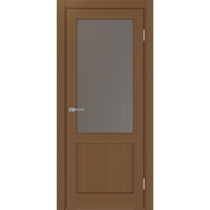 Турин 502.21, цвет орех NL, заполнение Пунта бронзовое, размер 200*80 см.