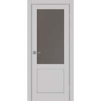 Турин 502.21, цвет пепельный, стекло Бронза матовое, размер 80*200 см.