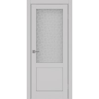 Турин 502.21, цвет Пепельный стекло Дали бесцветное, размер 80*200 см.