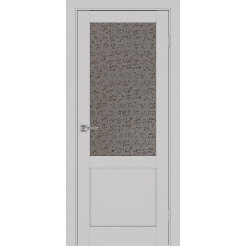 Межкомнатная дверь Турин 502.21, цвет Пепельный Дали бр., размер 80*200 см.