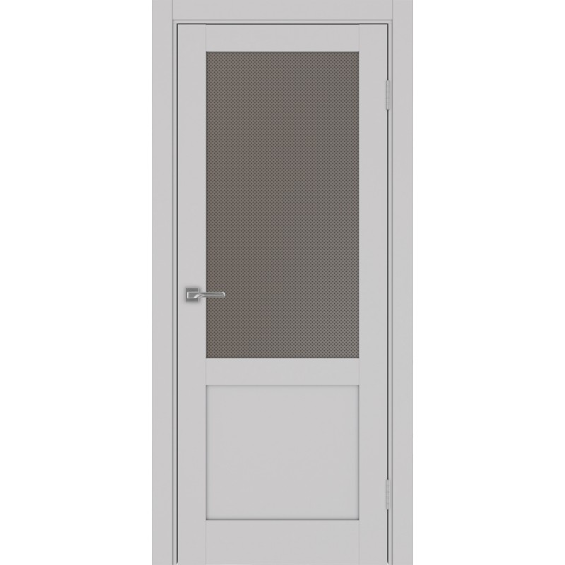 Межкомнатная дверь Турин 502.21, цвет Пепельный Пунта бр., размер 80*200 см.