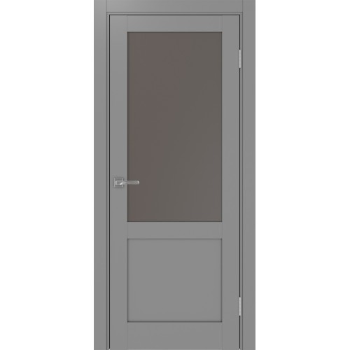 Турин 502.21, цвет серый, заполнение Бронза матовое, размер 200*80 см.
